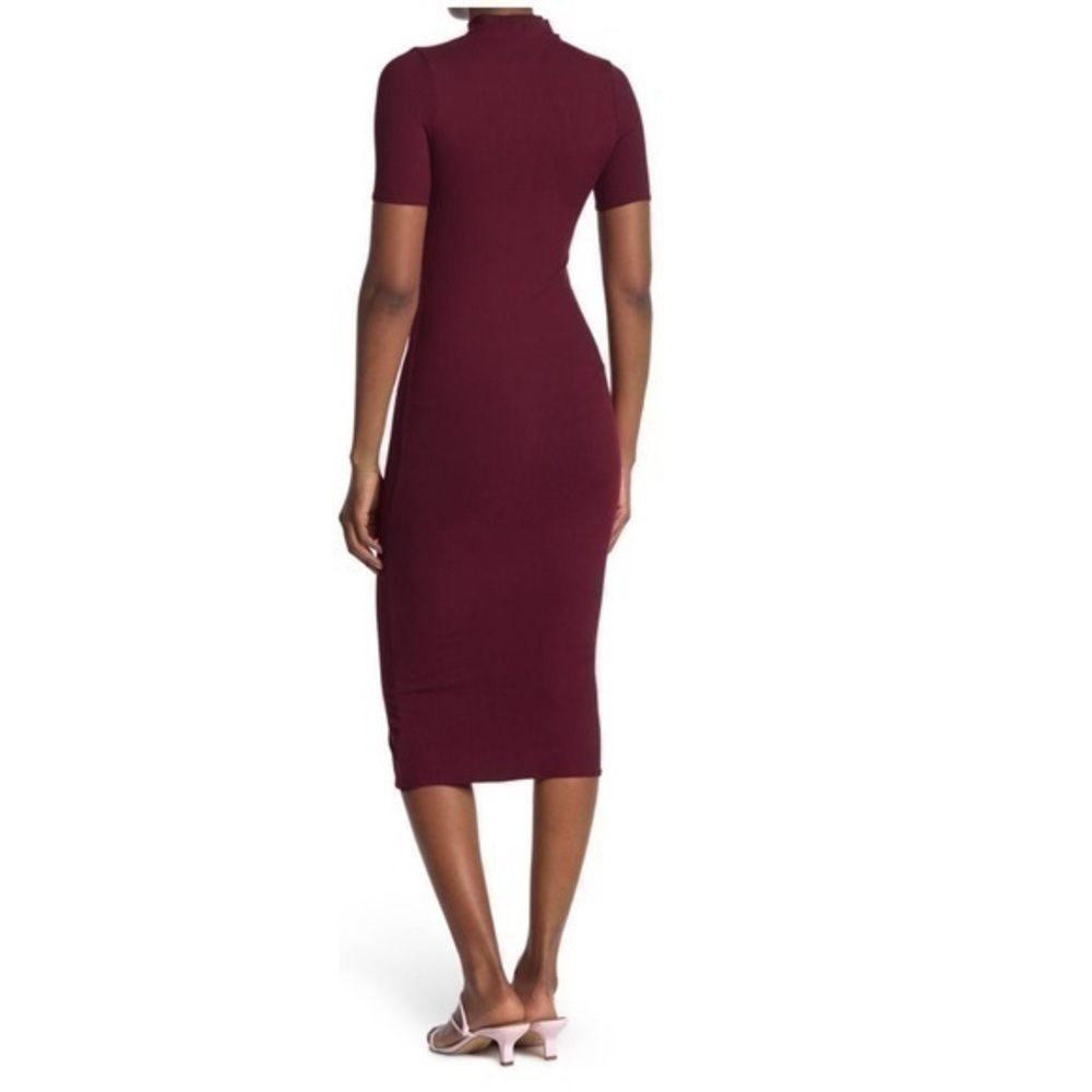 Rib Knit Cutout Dress - Picture 2 of 3